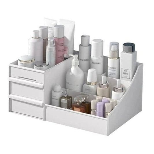 Multi-Grid Makeup Storage Box