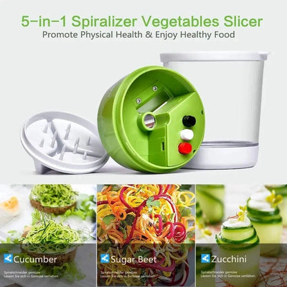 Manual Spiral Cutter Vegetable Cutter Vegetable Cutter