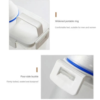 2000ml Food Grade Grain Storage Box Sealed Moisture Waterproof