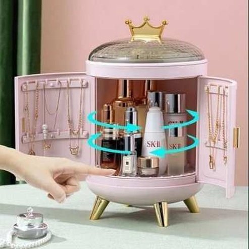 Princess Makeup Storage Box with Doors