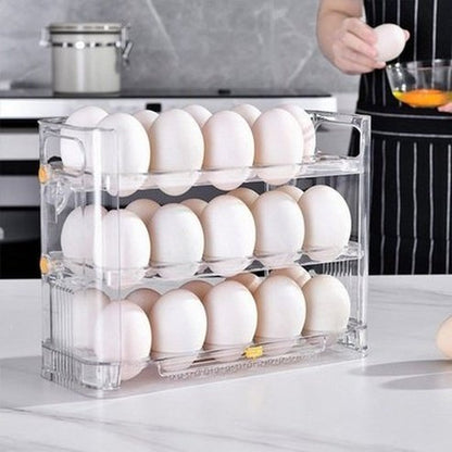 Egg Storage Box Egg Container Fridge Organizer Food Containers Egg Holder Fresh Keeping Case Dispenser Kitchen Accessories. Type: Food Storage Containers