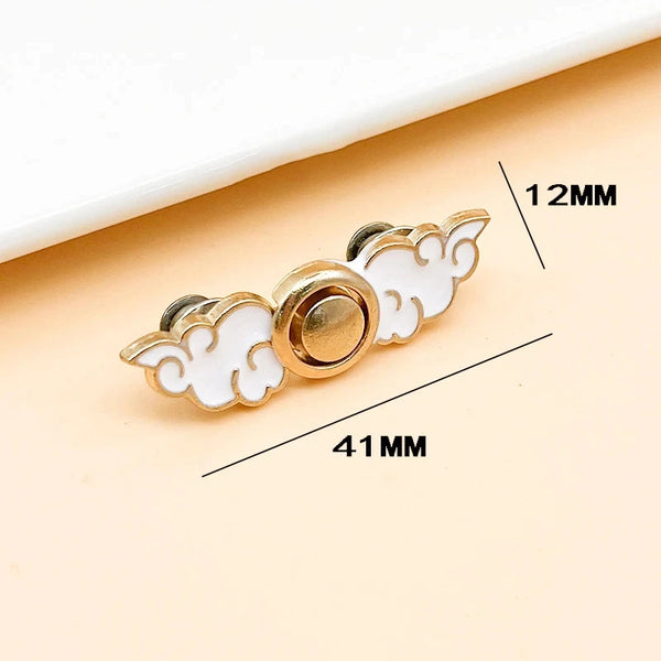 Bear Jean Buttons Pins