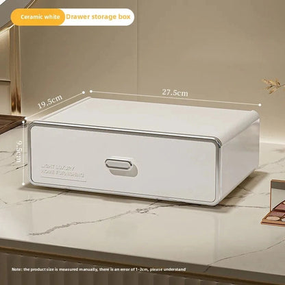 Drawer Style Cosmetics Storage Box, Desktop Dressing Table, Skincare Shelf