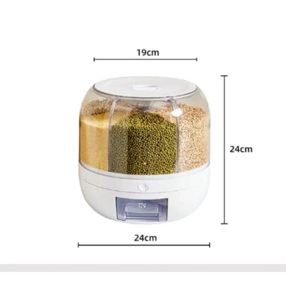 360° Rotating Grain Dispenser