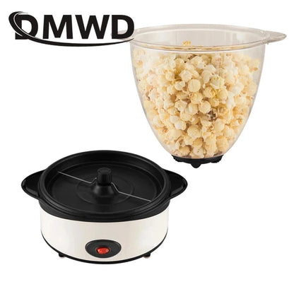 Mini Portable Electric Popcorn Maker Automatic Mini Hot Air Pop Corn Popping Machine