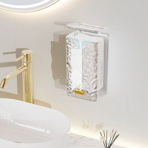 Introducing our light luxury tissue box, designed to fit seamlessly with any decor. Bathroom Accessories. Product Type: Facial Tissue Holders.
