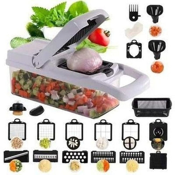 Kitchen Vegetable Slicer with Stainless Steel Blades