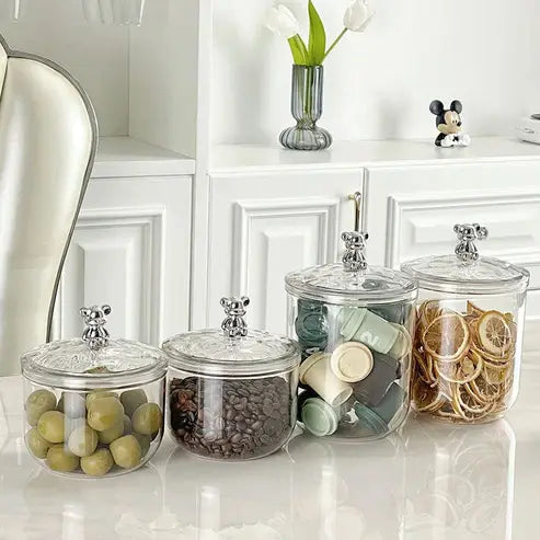 Sealed Storage Jars for Kitchen