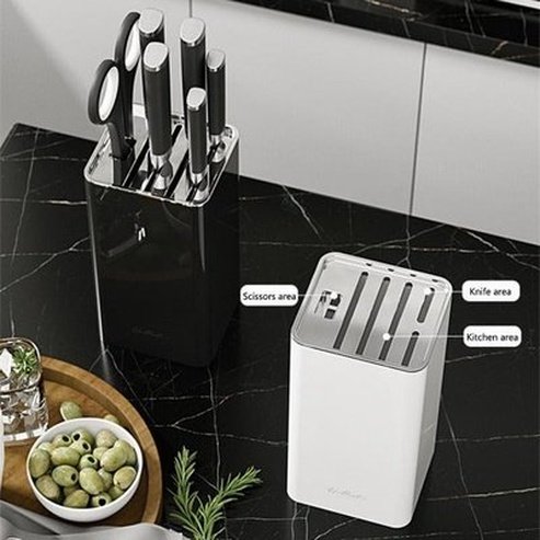 Stainless Steel Knife Stand Block Holder for Kitchen