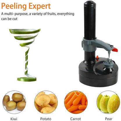 Houselin Electric Potato Peeler, Multifunction Electric Fruit Apple Peeler