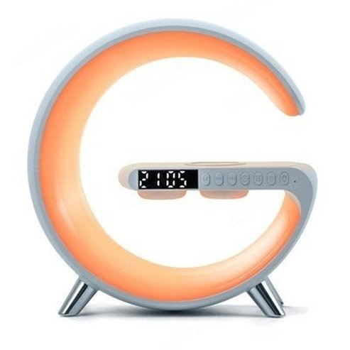 LED Night Lights Multifunction Sunrise Alarm Clock Wake Up Light Bluetooth Speaker Phone Wireless Charger RGB Dimmable Desk Lamp. Decor. Type: Clocks