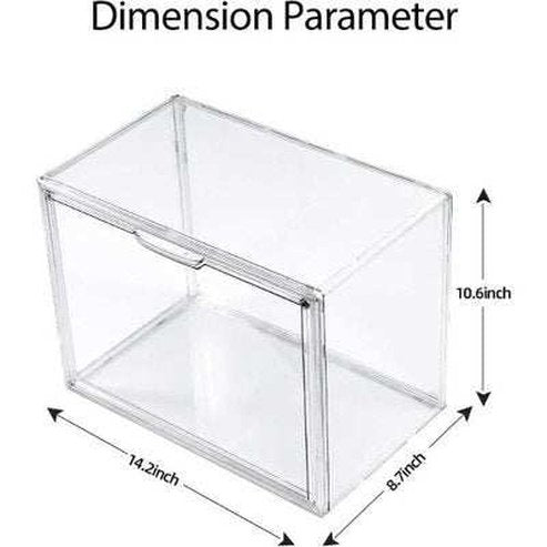 3-pack Acrylic display case for bag and purse