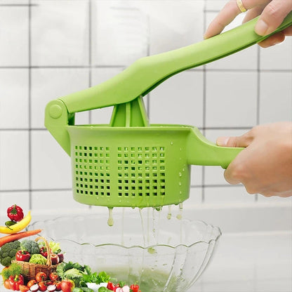 Vegetable Stuffing Squeezer – Handheld Plastic Fruit Press