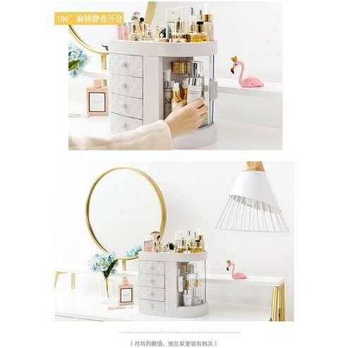 Cosmetic Storage Box Makeup Drawer Organizer Jewelry Nail Polish Makeup Container Desktop Sundries Storage Box. Storage and Organization: Household Storage Containers.