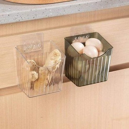 Easy Install Sundries Storage Basket Organizer With Hook 