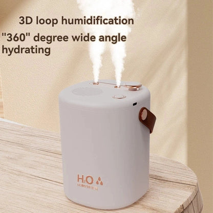 Dual Spray Humidifier 2l Large Capacity High Fog Humidifier