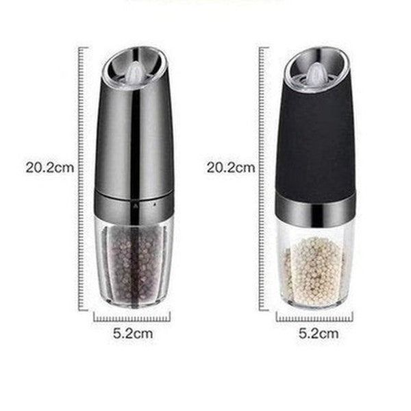 Electric Spice Grinder Salt and Pepper Shakers Mill Herb Set Stainless Steel Automatic Seasoning Bottle. Type: Kitchen Appliances. Food Grinders and Mills.