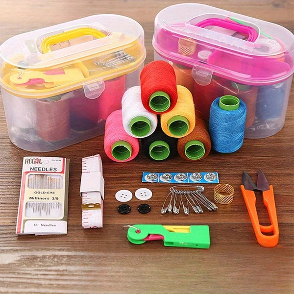 Portable Needle and Thread Box