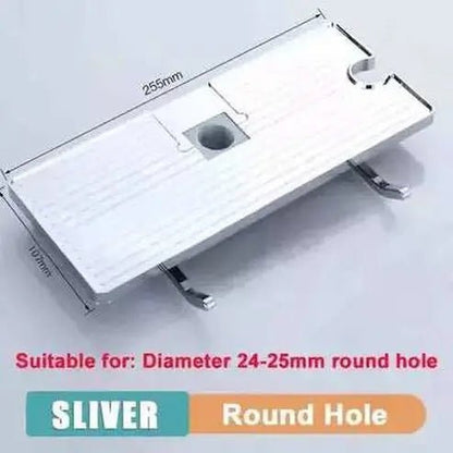 Shower Storage Holder Bathroom Pole Shelves