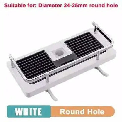 Shower Storage Holder Bathroom Pole Shelves