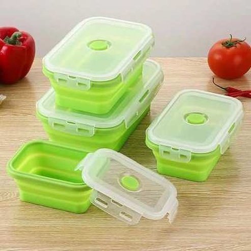 Silicone Collapsible Lunch Box