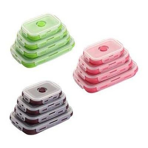 Silicone Collapsible Lunch Box