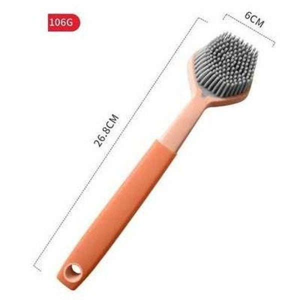 Silicone Pan Pot Brush sink Dish Bowl Washing Cleaning Brush