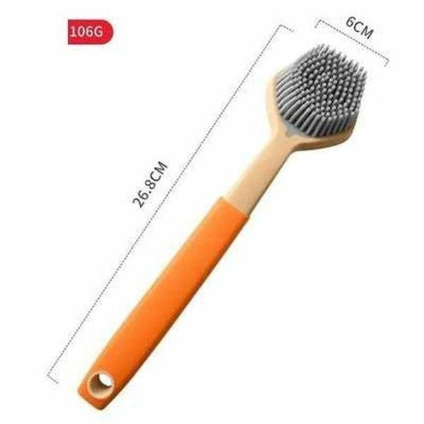 Silicone Pan Pot Brush sink Dish Bowl Washing Cleaning Brush