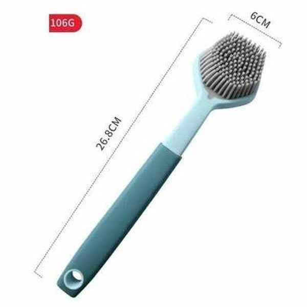 Silicone Pan Pot Brush sink Dish Bowl Washing Cleaning Brush