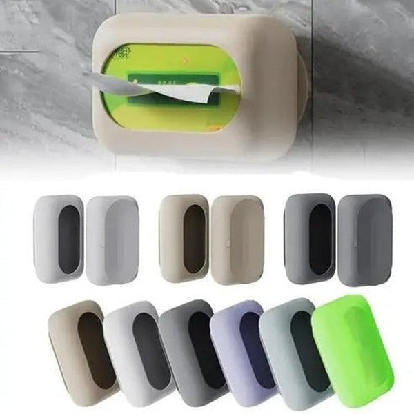 Silicone Suction Cup Napkin Storage Box