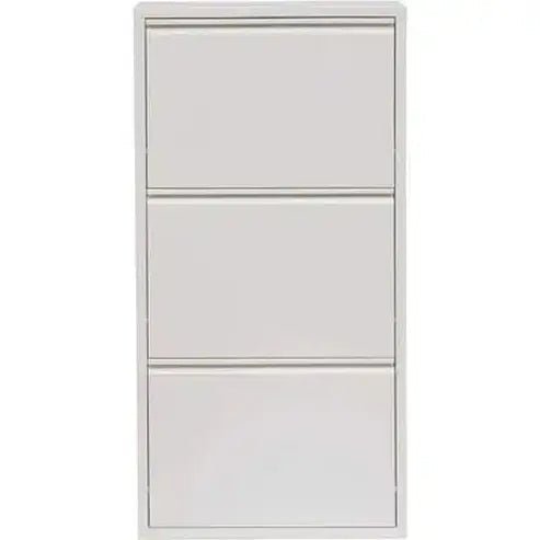 Sleek Modern Shoe Storage Cabinet: Versatile Space-Efficient Organizer