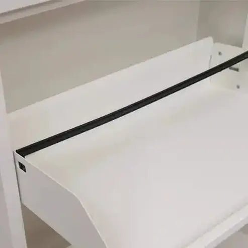 Sleek Modern Shoe Storage Cabinet: Versatile Space-Efficient Organizer