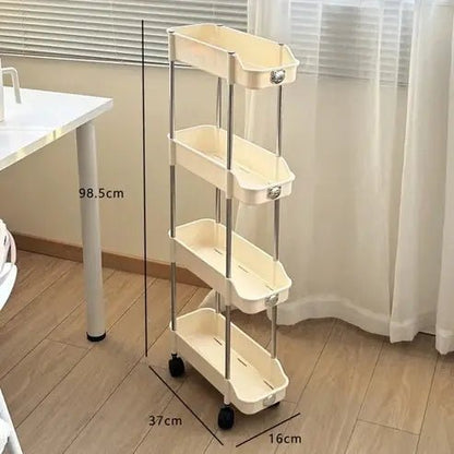 Slim Rolling Storage Cart