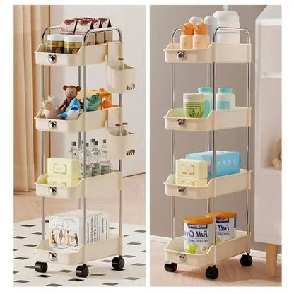 Slim Rolling Storage Cart