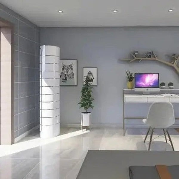 Smart Rotating Shoe Cabinet for Space-Saving Sterilized Storage