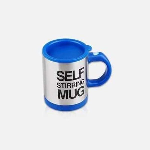 Smart Stainless Steel Stirring Coffee Cup Mug