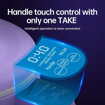 Smart Electric Rice Cooker – 110V/220V Multicooker with Non-Stick Pot 