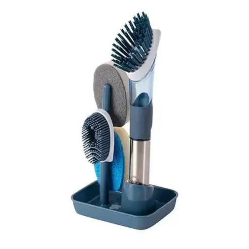 Soap Dispensing Brush with 4 Replacement Heads