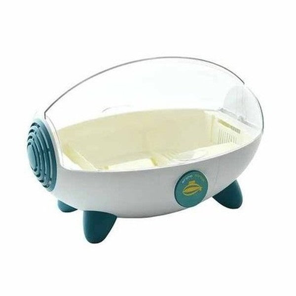 Space Capsule with Cover Dustproof Asphalt Cupboard Storage Bowl