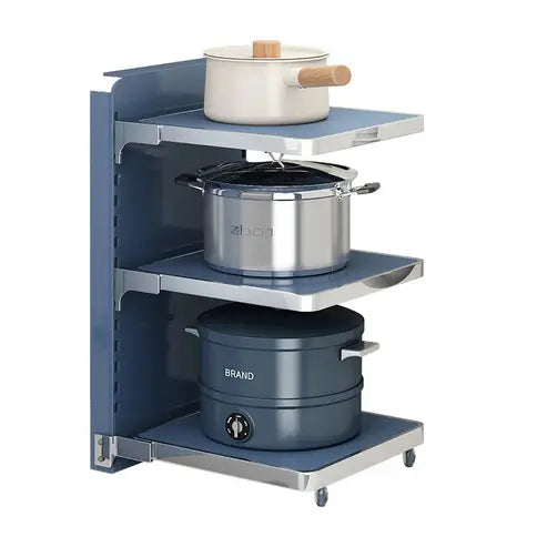 Stackable Kitchen Pot Storage Rack