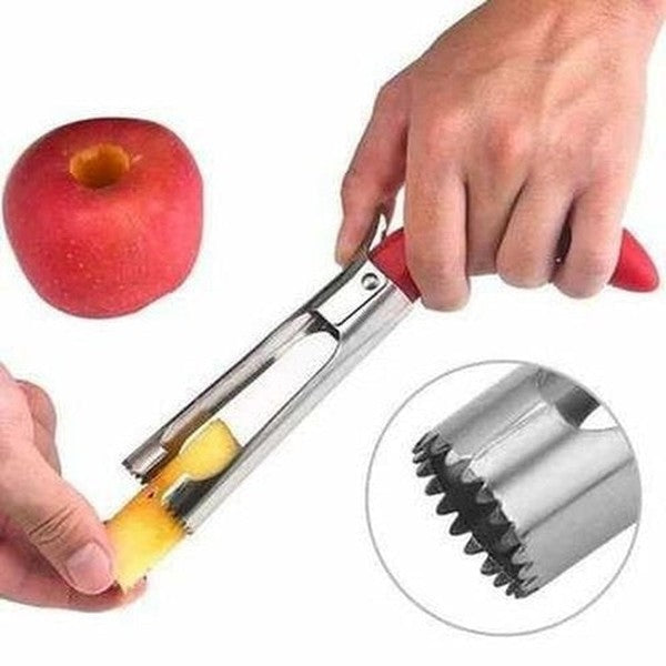 Stainless Steel Apple Core Cutter Knife - Efficient Fruit Slicer