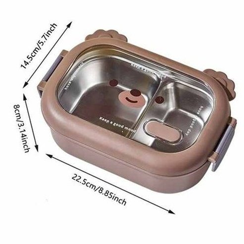 Stainless Steel Bento Lunch Box Kids School