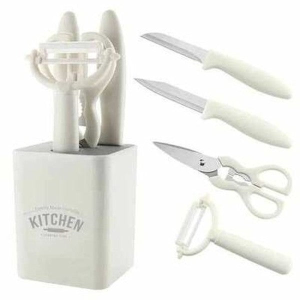 Stainless Steel Kitchen Gadgets Set with Storage Holder