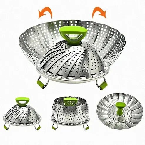 Stainless Steel Lotus Steamer
