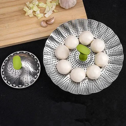 Stainless Steel Lotus Steamer