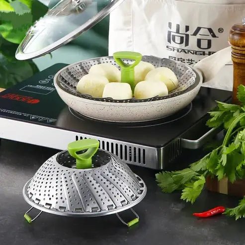 Stainless Steel Lotus Steamer