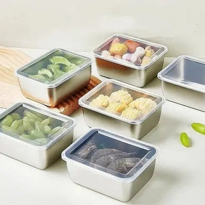 Stainless Steel Multifunction Food Storage Container
