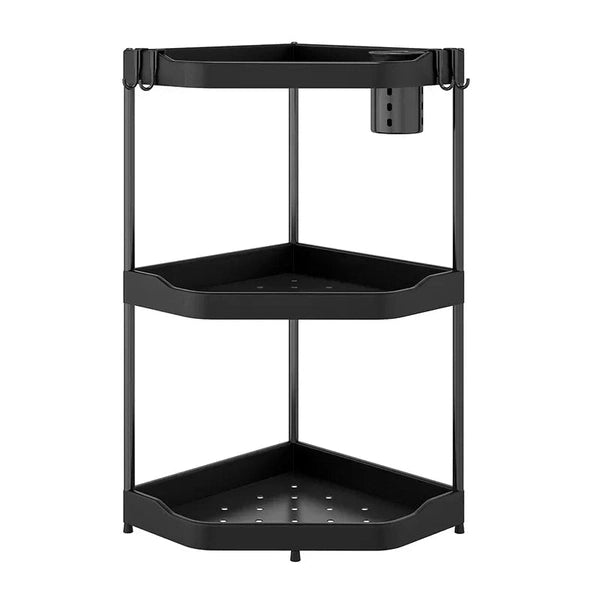 Wall-Mounted Corner Storage Rack – Dondepiso
