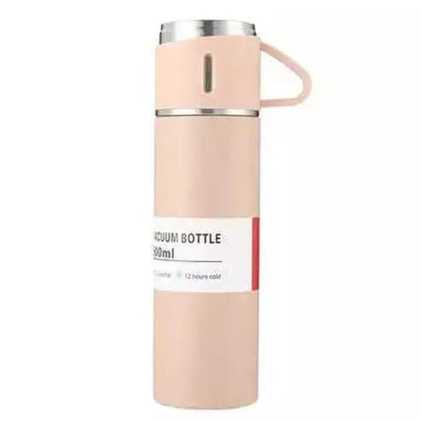 Steel Thermo Vacuum Insulated Bottle with Cup
