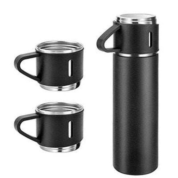 Steel Thermo Vacuum Insulated Bottle with Cup
